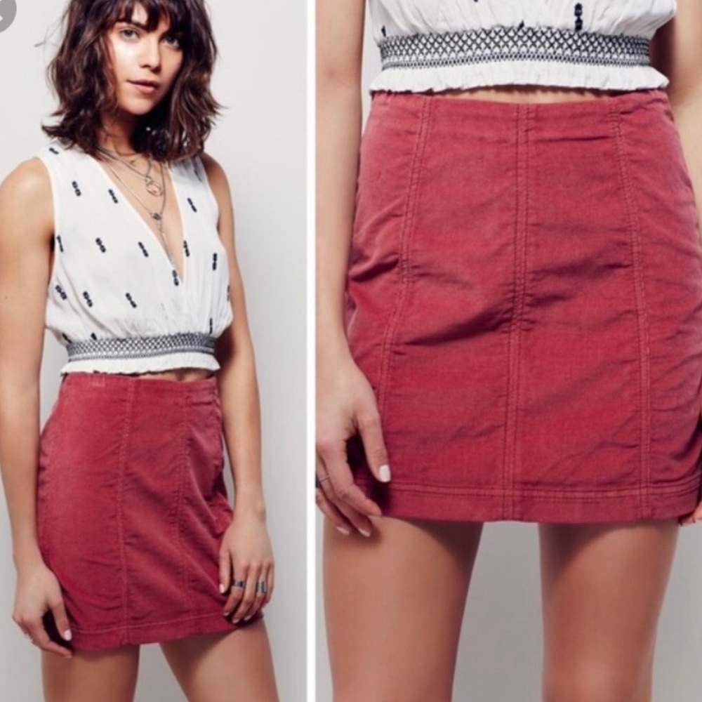 Free People Modern Femme Skirt